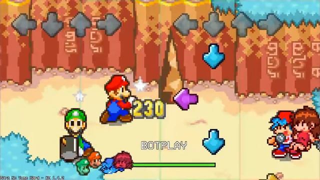 Friday Night Funkin' Android Port MOD Friday Super Star Saga FULL WEEK [HARD] смотреть онлайн