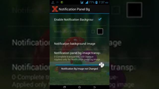 Notification & Sitting background chang смотреть онлайн