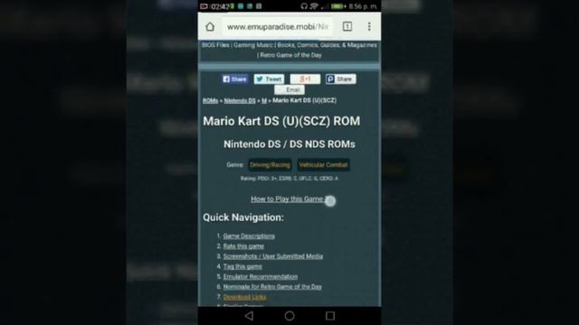 Hack Nintendo Ds Android DraStic emulator free con link para juegos смотреть онлайн
