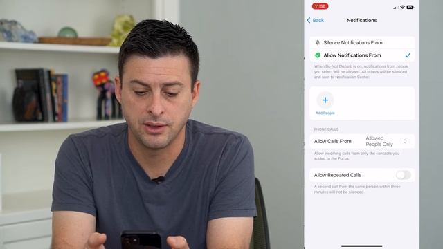 How To Turn On Or Off Repeated Calls While On Do Not Disturb смотреть онлайн