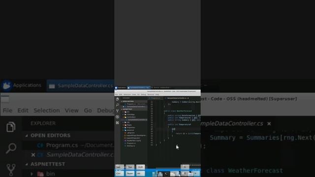VS Code on Galaxy Note 9 using Termux смотреть онлайн