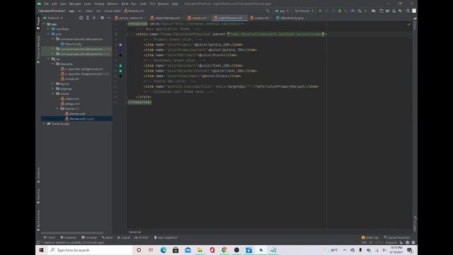 HOW TO CREATE A SIMPLE CALCULATOR - ANDROID STUDIO(JAVA) PART 1 (TUTORIAL) смотреть онлайн