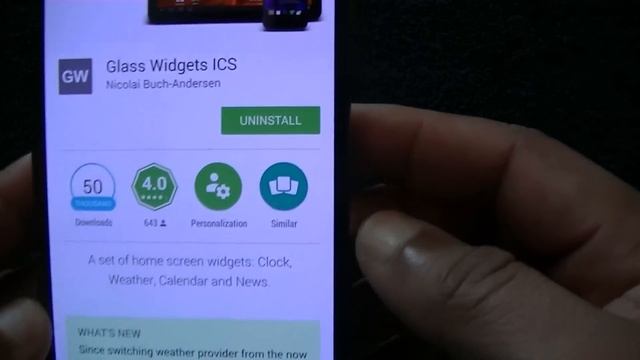 Galaxy Note 4 Widget (use on all android phones) смотреть онлайн