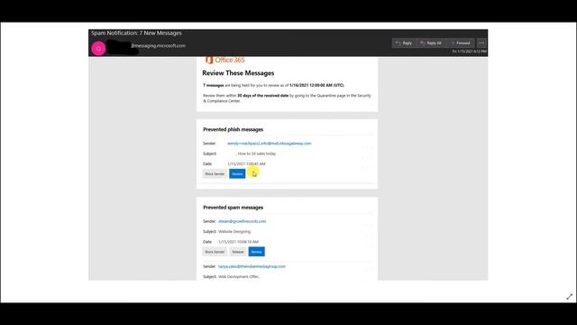 Microsoft ATP Email Quarantine From An End User Point Of View смотреть онлайн