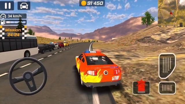 US Police Drift Driving Games Android- Car Games Ep-66 смотреть онлайн
