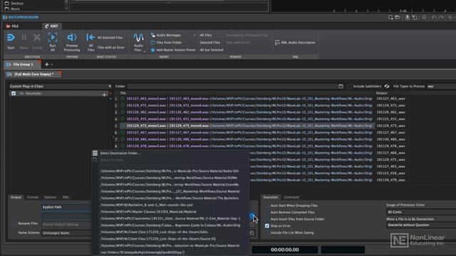 26 Batch Processing Wavelab смотреть онлайн