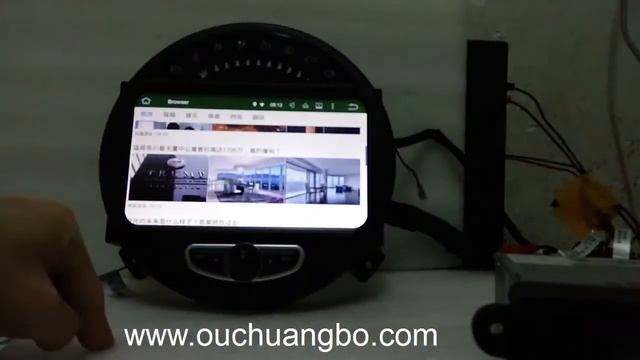 Ouchuangbo car multimedia stereo radio for Mini cooper 2006 -2013 Android 5 1 system смотреть онлайн