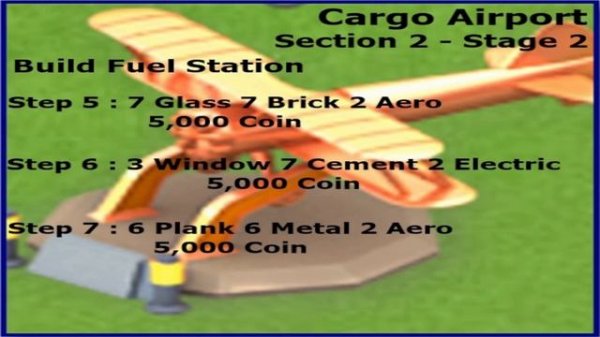 Global City Building Game   Cargo Airport Pt. 2  All Materials, City Coins, Steps And Stages