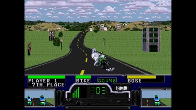 SEGA CD ROADRASH смотреть онлайн