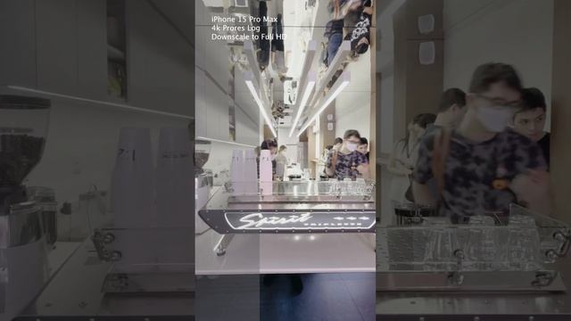 ถ่าย video ด้วย IPHONE 15 PRO MAX APPLE PRORES LOG #iphone #apple #iphone15promax #prores смотреть онлайн