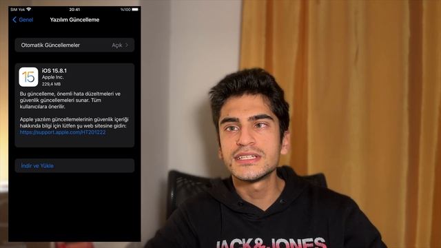 iOS 15.8.1 GÜNCELLEMESİ iOS 16.7.5 GÜNCELLEMESİ смотреть онлайн