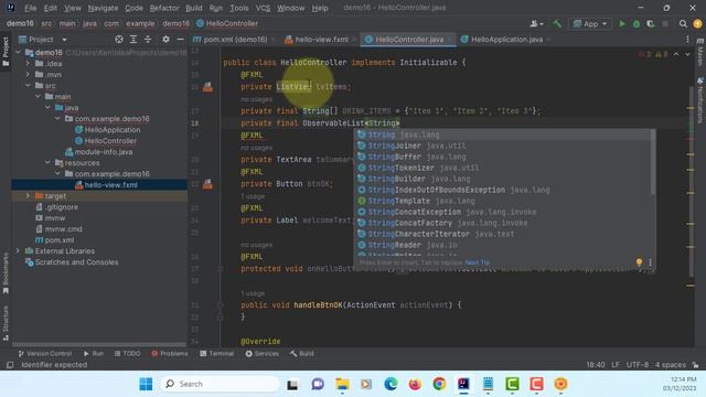 JavaFX 21 Tutorial 9 - ListView смотреть онлайн