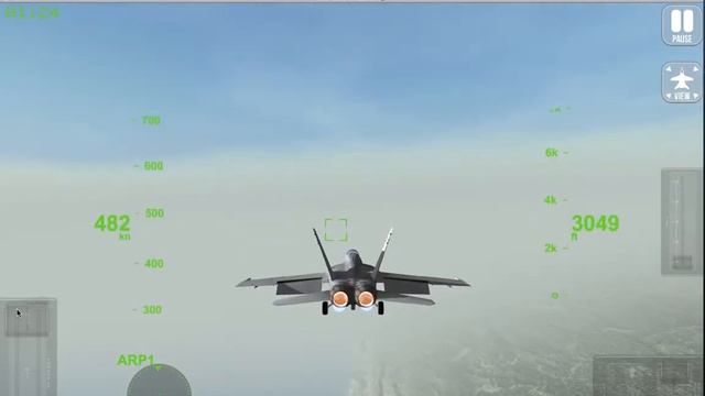 ghost plays F18 carrier landing смотреть онлайн