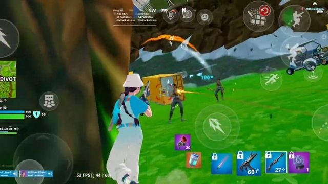 Fortnite mobile 60FPS Poco F5 смотреть онлайн