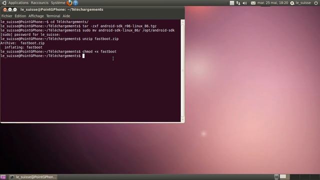 Installation des outils du SDK Android sur Ubuntu 10.04 смотреть онлайн