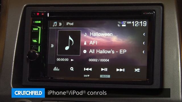 Kenwood Excelon DDX395 Display and Controls Demo | Crutchfield Video смотреть онлайн