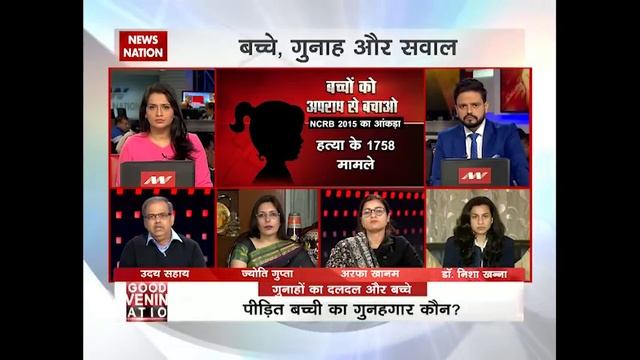 Mudda Aaj Ka: 4-year-old boy sexually assaults classmate in Delhi school смотреть онлайн