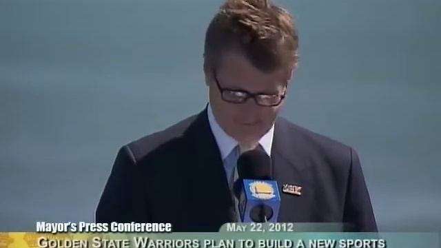 Mayor Lee Announces Golden State Warriors To Build New Arena On SF Waterfront смотреть онлайн