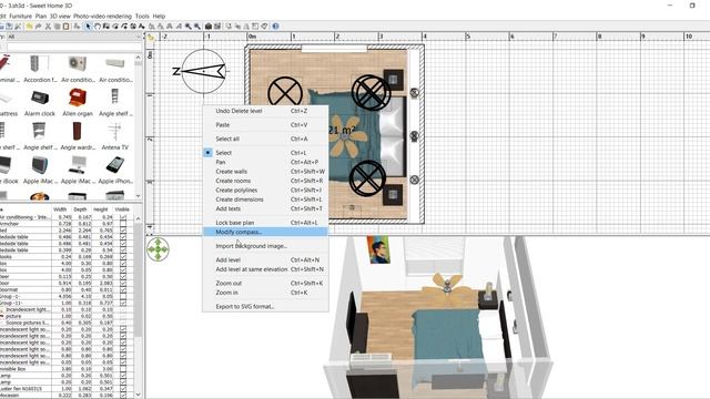 Sweet Home 3D Tutorial: How to export furniture as a 3D file смотреть онлайн