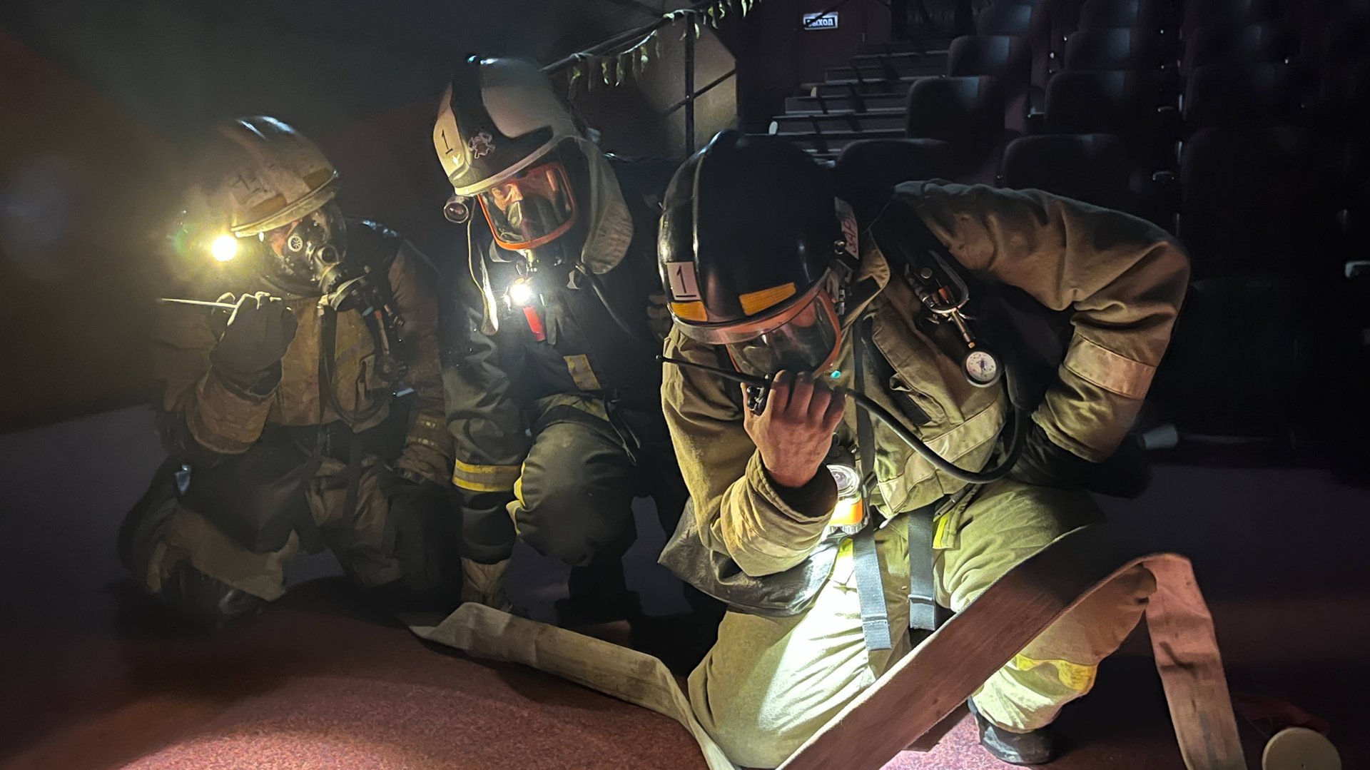 Пожарно-тактические учения в ТЦ Сибирский Молл Новосибирск смотреть онлайн