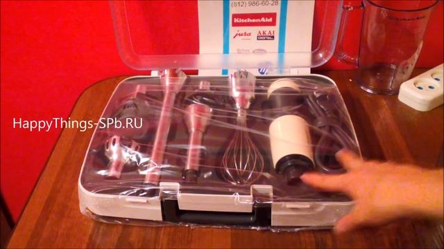 Блендер KitchenAid 5KHB2571EAC ОБЗОР смотреть онлайн
