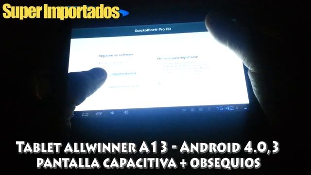 Tablet Allwinner A13 Android 4.0.3 pantalla 7 pulgadas смотреть онлайн
