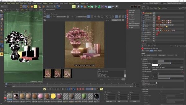 Redshift & Cinema 4D: How to use HDRI Lighting✨