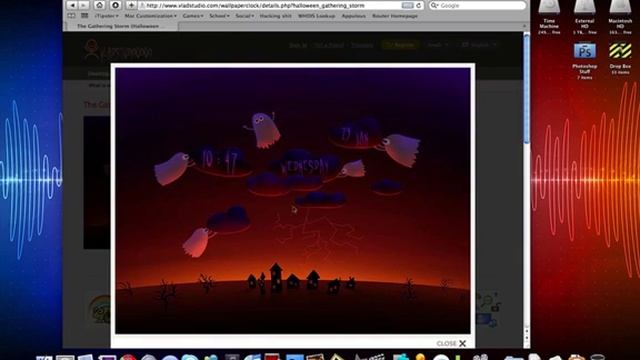 How To: Get a Live Desktop Clock for Mac and PC! смотреть онлайн