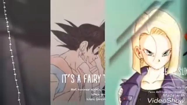 Goku x Android 18- Love me like you do смотреть онлайн