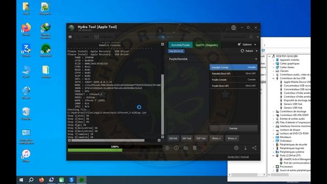 Iphone 7 Backup Passcode using Hydra Tool Digital смотреть онлайн