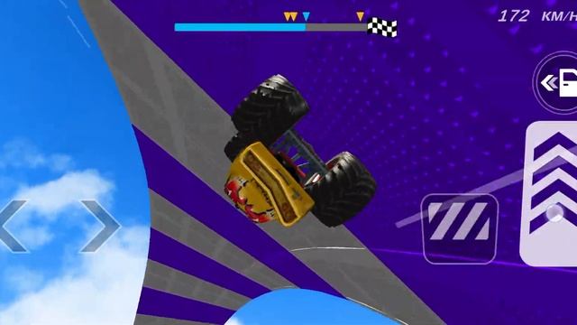 Car Games: Monster Truck Stunt - Extreme GT Mega Ramp Monster Truck Racing 3D Android GamePlay смотреть онлайн