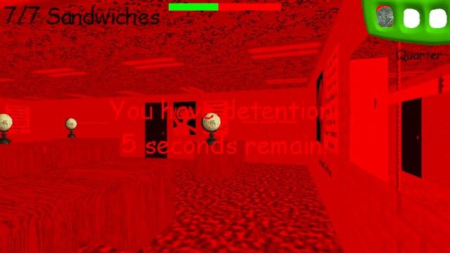 Baldi Loves Sandwiches - Baldi's Basics Mod смотреть онлайн