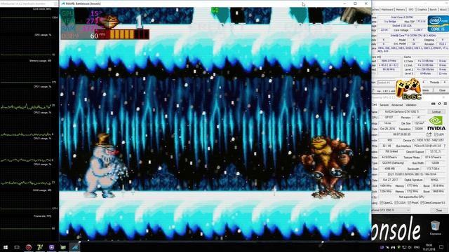 MAME 0.193b Arcade Emulator - Battletoads (Gameplay) #1 смотреть онлайн