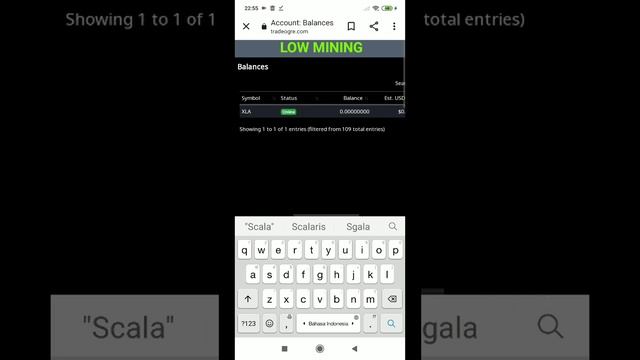 Mining Menggunakan HP Android, Menambang Koin Scala смотреть онлайн