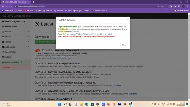 Bharat Stream Changed To Fast Line Games | The Client Is Expired Please Download New FLG.exe | смотреть онлайн