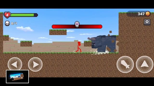 Stickman vs Craftman Android Gameplay Walkthrough Part 1 смотреть онлайн