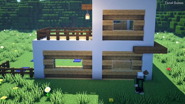 Красивый современный дом