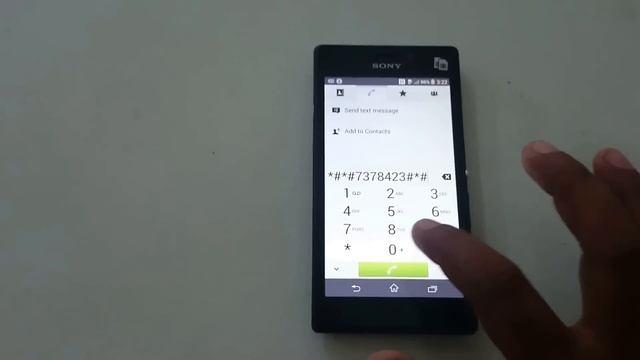 Sony Xperia M2 D2302 Accelerometer Sensor test смотреть онлайн