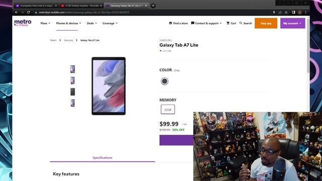 Metro by T-Mobile Samsung Tab A7 Lite deals for add a line customer's смотреть онлайн