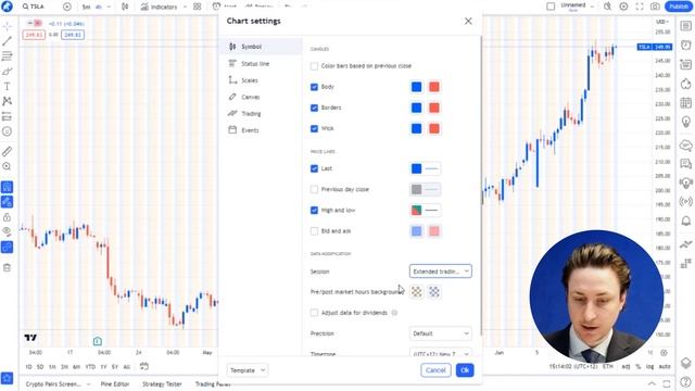 TradingView: How to Show Extended Trading Hours? смотреть онлайн