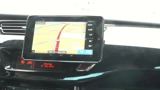 TomTom Navi Navigation für Android Test Review , deutsch german auf Nexus 7 Teil 2 смотреть онлайн