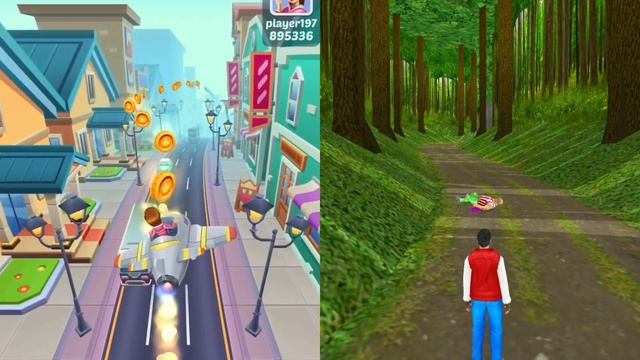 Subway Princess Runner V/S Street Chaser - Run Games | Android/iOS Gameplay HD смотреть онлайн