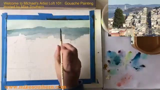 Online Class: Artist's Loft: Using pen and gouache together (Part 1 of 2) | Michaels смотреть онлайн