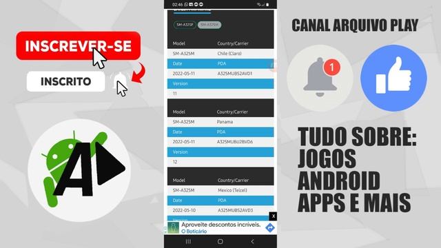 GALAXY A32 4G COMEÇOU RECEBER ANDROID 12 смотреть онлайн