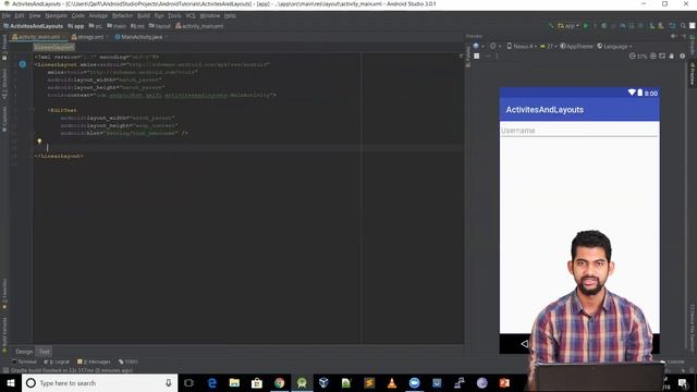 Android - Activity and Layouts смотреть онлайн
