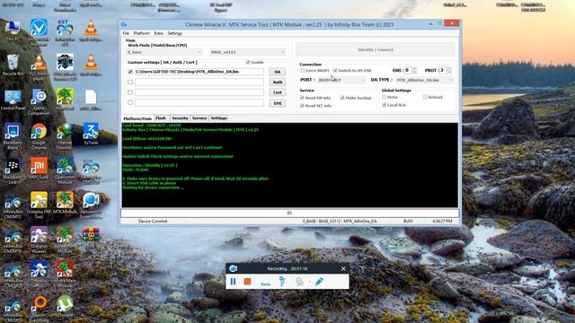 Tecno Spark 7 KF6i, android 11 frp bypass CM2 смотреть онлайн