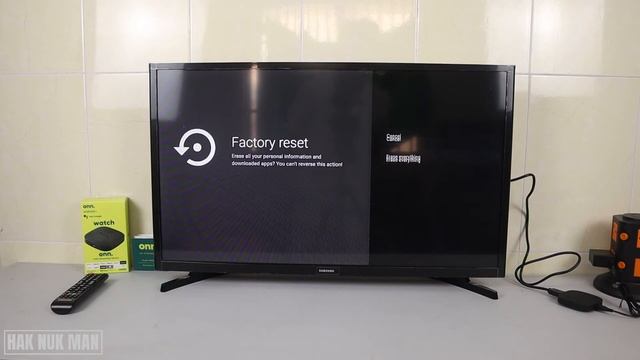 How To Factory Reset Onn TV Box | Onn Android TV Box Factory Setting
