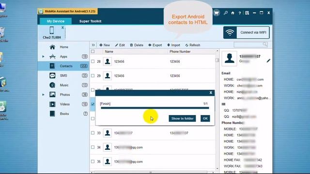 How to Transfer Contacts from Android to Computer смотреть онлайн