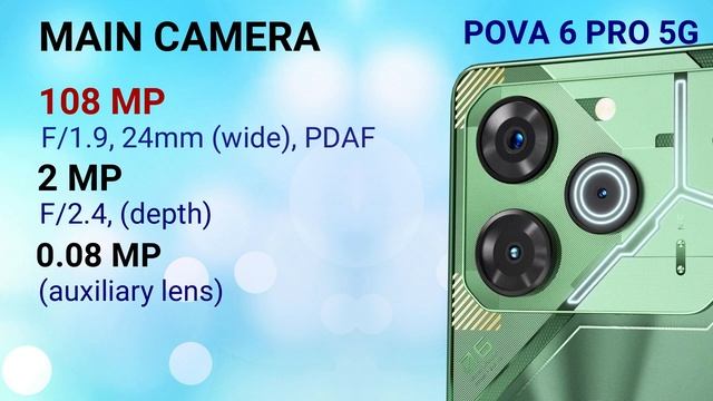 Tecno Pova 6 VS Tecno Pova 6 Pro 5G | Tecno Pova 6 Pro 5G VS Tecno Pova 6 | Pova 6 Series