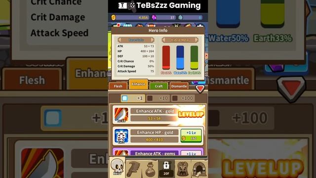 Hybrid Warrior : Dungeon of the Overlord - Android / iOS Gameplay смотреть онлайн